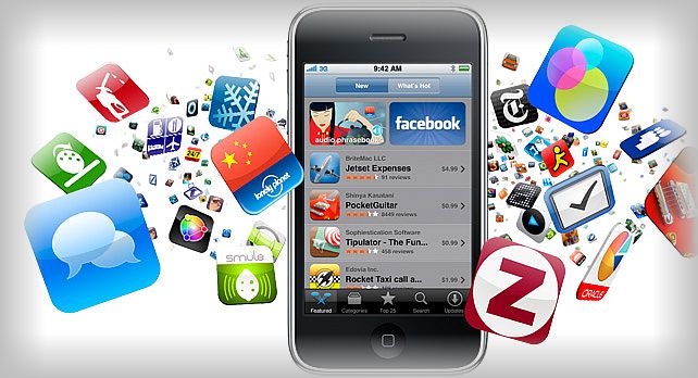 The rise in popularity of mobile applications